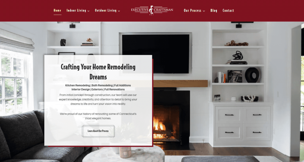 Executive Craftsman Homepage