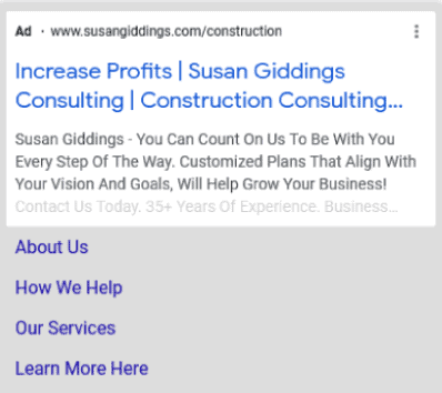 google search ads screenshot